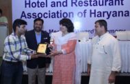 हरियाणा टूरिज्म को बढ़ावा देने पर  होटल डिलाईट को पुरस्कार