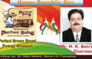 Republic Day greeted by Perfect bread