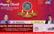 Faridabad :Happy diwali wish by ashish jain