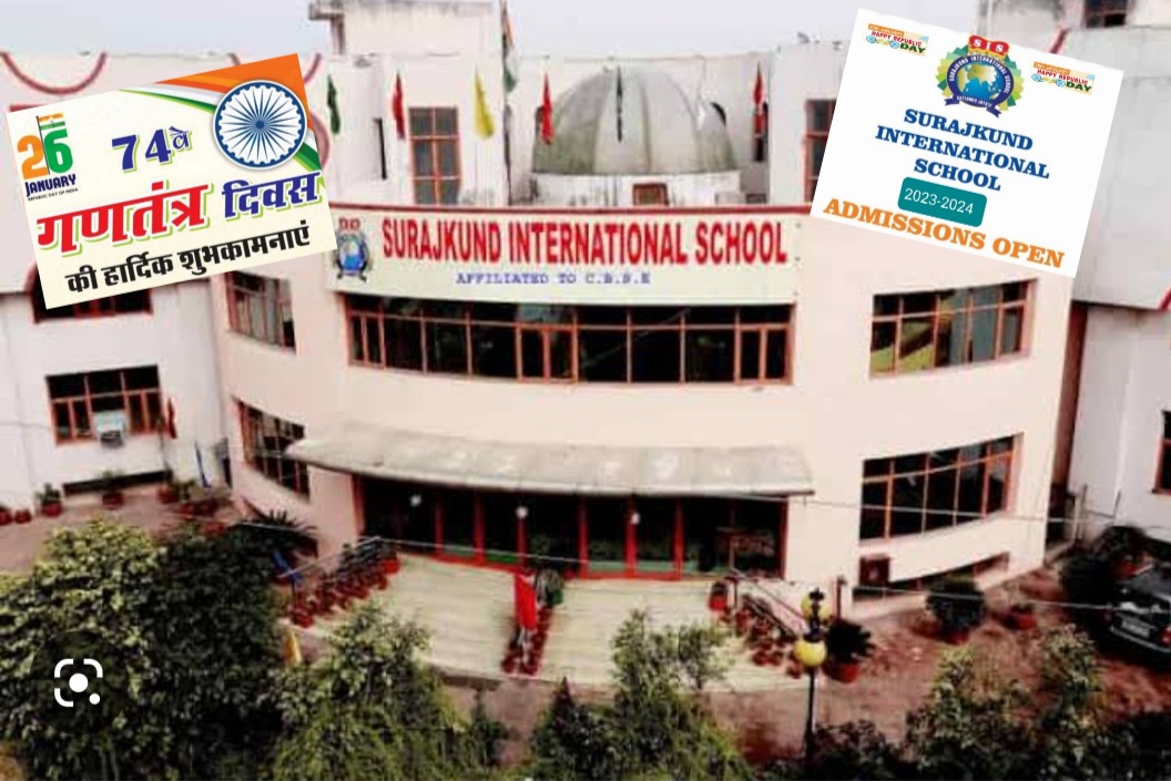 Happy republic day by Surajkund international school