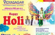 Happy holi wish by vidaysagar internatioanl school