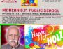Happy holi wish by modern bp school