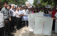 Manav Rachna Dental College organized Anti Tobacco Rally to mark World No Tabacco Day