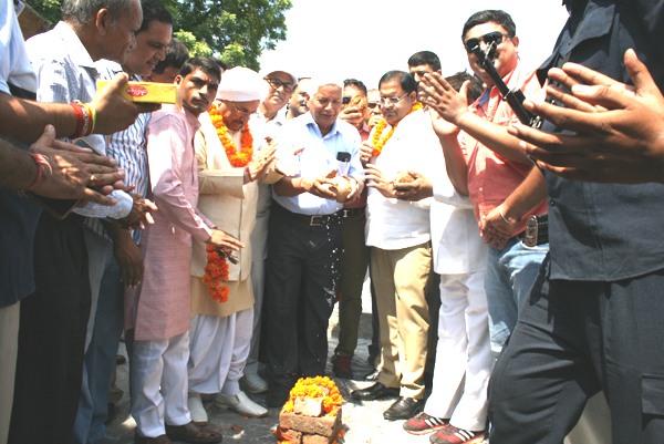 कैबिनेट मंत्री विपुल गोयल ने  कियाआरएमसी रोड का किया शुभारंभ