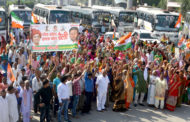 विकास चौधरी के नेतृत्व में हजारों लोग पहुंचे पानीपत रैली में