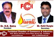 Happy diwali wish by fcci