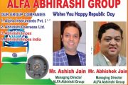 Happy repulic day wish by alfa group