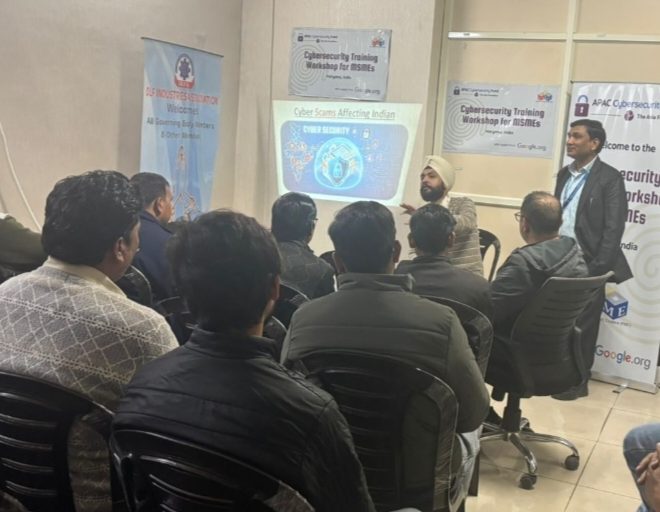 डीएलएफ इंडस्ट्री एसोसिएशन और फाउंडेशन फॉर एमएसएमई क्लस्टर के संयुक्त तत्वाधान में साइबर सिक्योरिटी विषय पर सेमिनार आयोजित