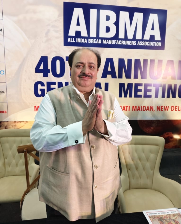 एच के बत्रा ग्यारहवीं बार बने ऑल इंडिया ब्रेड मैन्युफैक्चरर्स एसोसिएशन के  प्रधान