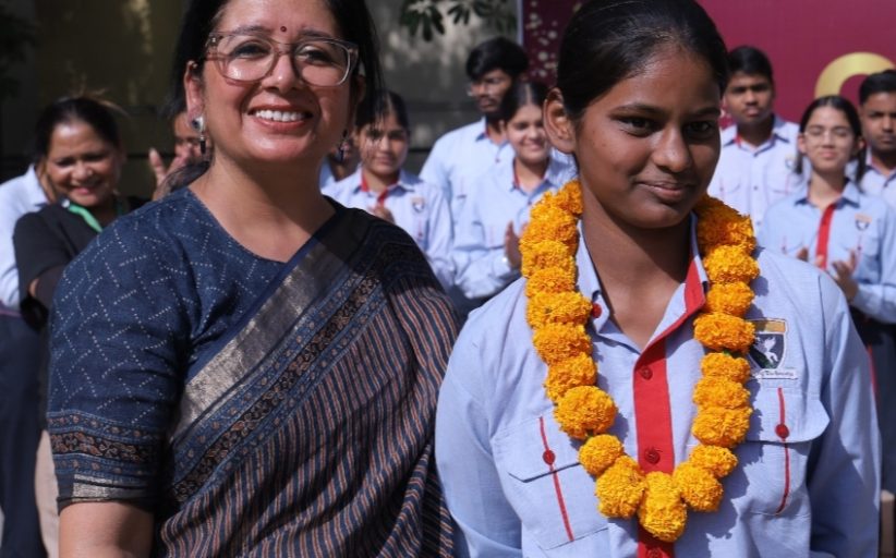 रावल पब्लिक स्कूल की भूमि पांचाल ने दसवीं कक्षा के बोर्ड परिणाम में 98.8% के साथ उत्कृष्ट प्रदर्शन किया