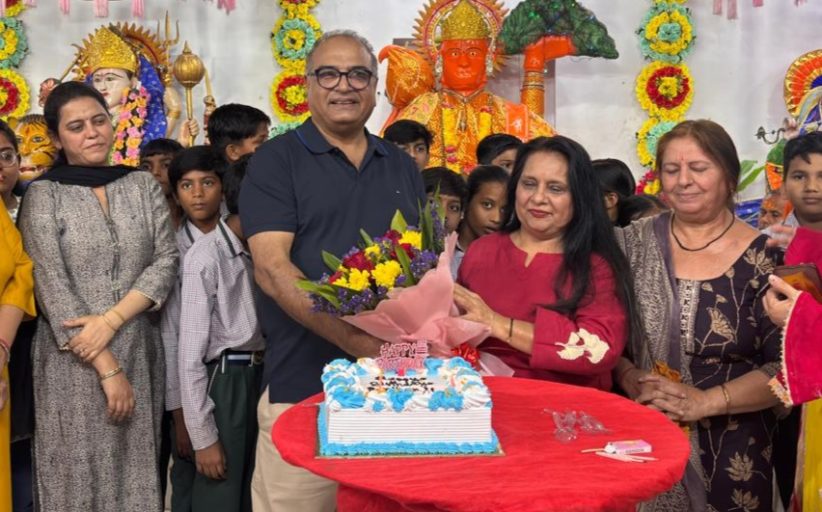 धूमधाम के साथ मनाया गया प्रधान डा. राजेश भाटिया का जन्मदिवस